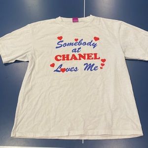 Mega Yacht Somebody At Chanel Loves Me Tee
